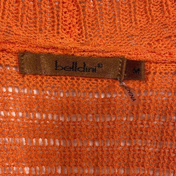 belldini womens mango open knit longer cardigan Medium exc condition - Picture 4 of 6